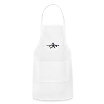 Front View Fighter F-16 - Adjustable Apron - white - Front - Julia (174cm)