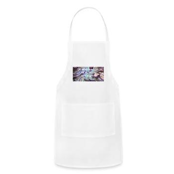 Ok or Not: Laughing in Color - Adjustable Apron - white - Front - Julia (174cm)