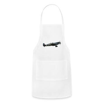 Spitfire RAF Squadron - Adjustable Apron - white - Front - Julia (174cm)