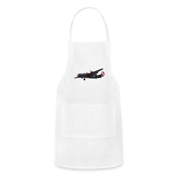 Bomber B-24 Liberator - Adjustable Apron - white - Front - Julia (174cm)
