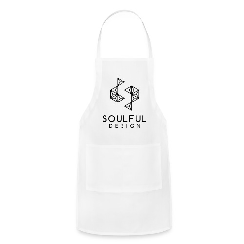 Soulful Design Logo Black - Adjustable Apron