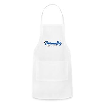 Startup Motivation T-shirt - Adjustable Apron - white - Front - Julia (174cm)