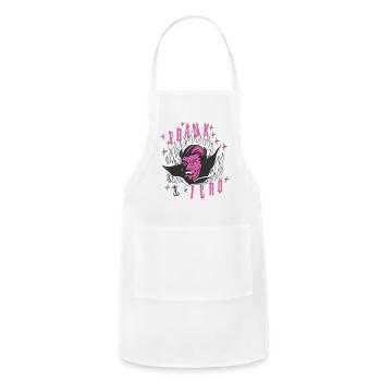 prank,Shock & Barrel - Adjustable Apron - white - Front - Julia (174cm)