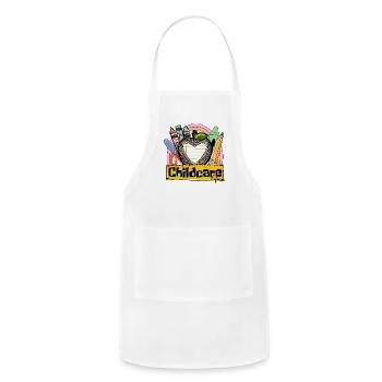Childcare Life - Adjustable Apron - white - Front - Julia (174cm)