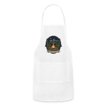 Campfire Therapy Night Patch - Adjustable Apron - white - Front - Julia (174cm)