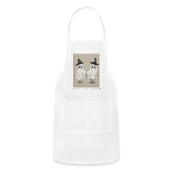 Boo Boo Crew - Adjustable Apron - white - Front - Julia (174cm)
