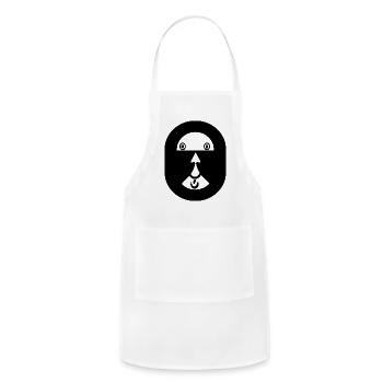 eye-catcher - Adjustable Apron - white - Front - Julia (174cm)