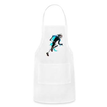 run - Adjustable Apron - white - Front - Julia (174cm)