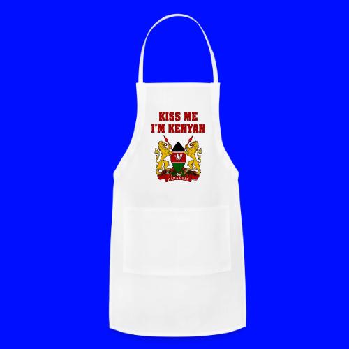 Kiss Me, I'm Kenyan - Adjustable Apron