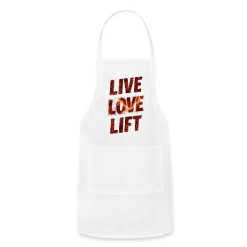 Lava Live Love Lift - Adjustable Apron - white - Front - Julia (174cm)
