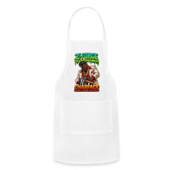 Z Force: Undead Command - Adjustable Apron - white - Front - Julia (174cm)