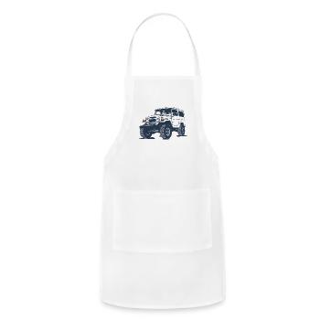 Offroad FJ - Adjustable Apron - white - Front - Julia (174cm)