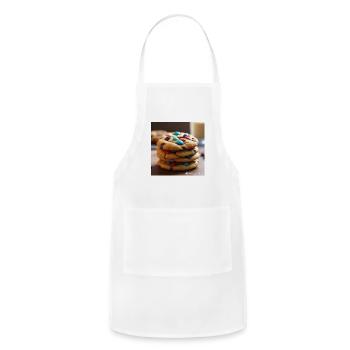 Cookies and Milk - Adjustable Apron - white - Front - Julia (174cm)