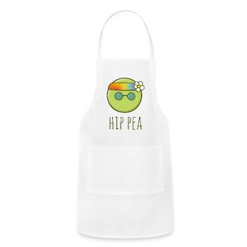 Hip Pea - Adjustable Apron - white - Front - Julia (174cm)