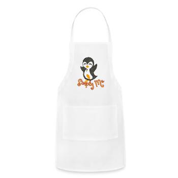Simply Me Penguin - Adjustable Apron - white - Front - Julia (174cm)