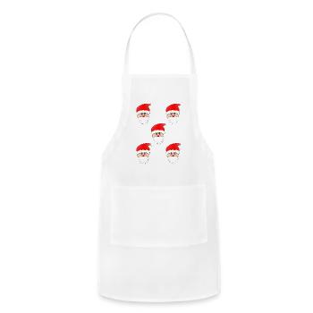 Visions Of Santa - Adjustable Apron - white - Front - Julia (174cm)