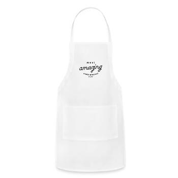 Most amazing event planner ever - event - Adjustable Apron - white - Front - Julia (174cm)