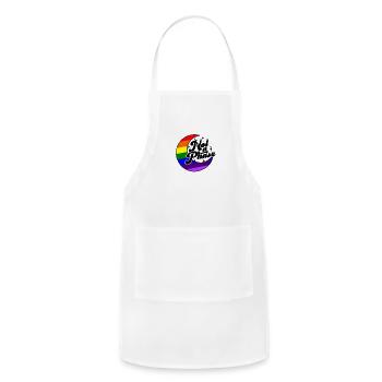 Not a phase - trans - Adjustable Apron - white - Front - Julia (174cm)