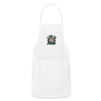 I aim to please - Darts - Adjustable Apron - white - Front - Julia (174cm)
