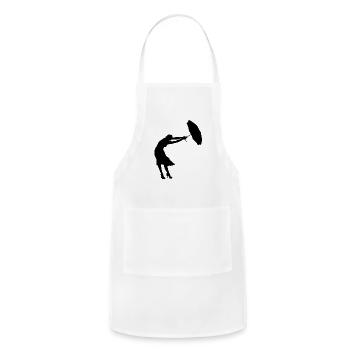 UMBRELLA - Adjustable Apron - white - Front - Julia (174cm)