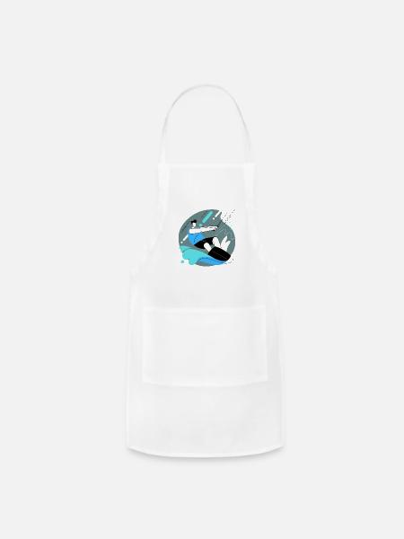 WATER SKIING - Adjustable Apron - white