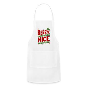 Berry Nice - Adjustable Apron - white - Front - Julia (174cm)