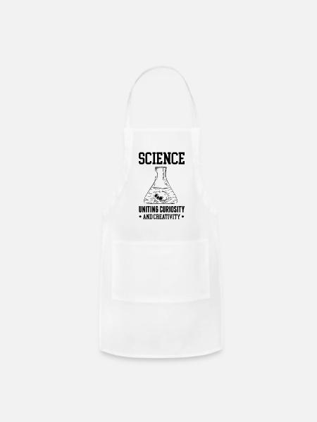 Science Science Uniting - Adjustable Apron - white