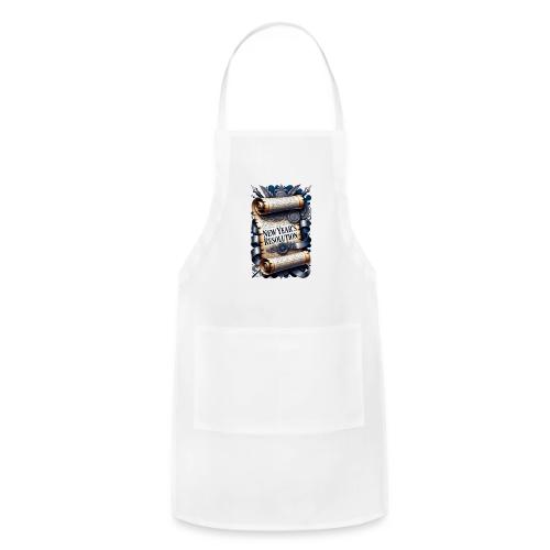 New Year's Resolution T-Shirt - Adjustable Apron