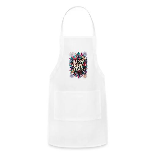 New Year's Party Horn T-Shirt - Adjustable Apron