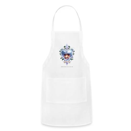 Imbolc Candle Veil T-Shirt | Veiled Rebirth - Adjustable Apron