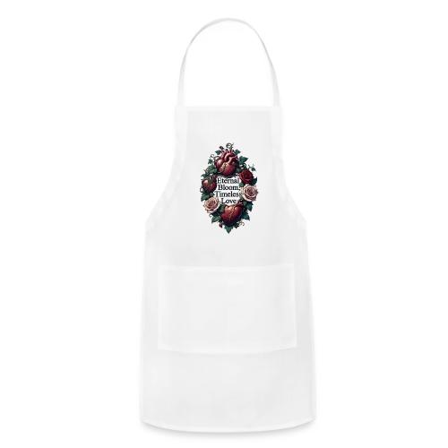 Eternal Bloom Timeless Love Entwined Hearts T-Shir - Adjustable Apron