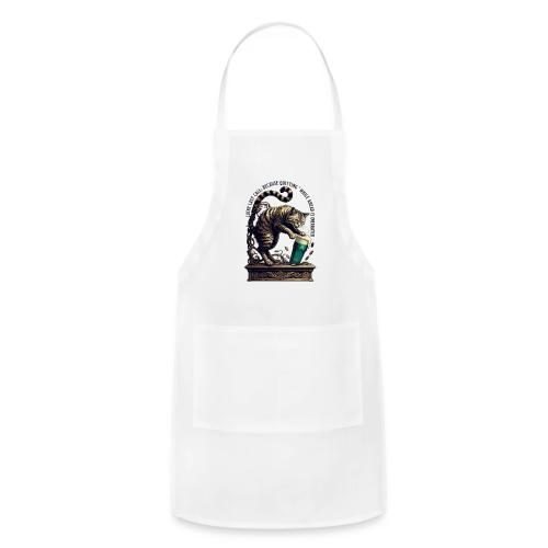 Lucky Last Call Cat Graphic Tee - Adjustable Apron