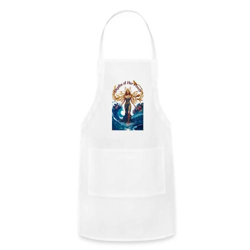 Women’s Day Tidal Sovereign T Shirt, Gift for Wife - Adjustable Apron