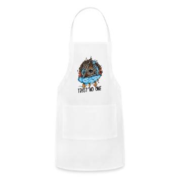 Gravity Falls - Adjustable Apron - white - Front - Julia (174cm)