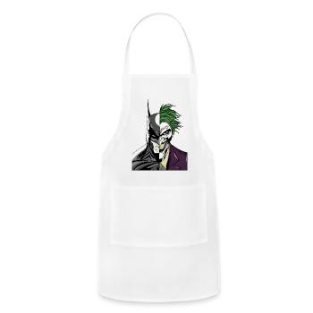 Gotham Split Portrait - Adjustable Apron - white - Front - Julia (174cm)
