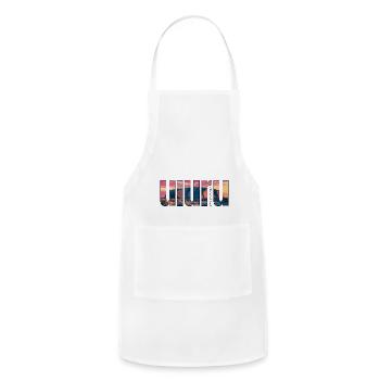 Uluru Uluru NT Australia - Adjustable Apron - white - Front - Julia (174cm)