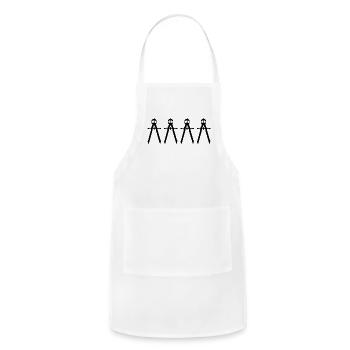 Architecture Compass - Adjustable Apron - white - Front - Julia (174cm)