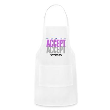 Cobol Programming Accept Verb - Adjustable Apron - white - Front - Julia (174cm)