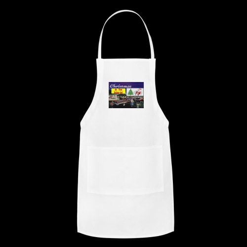 Christmas At The Drive In Logo 2 - Adjustable Apron
