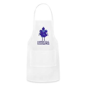 Berry big - Adjustable Apron - white - Front - Julia (174cm)