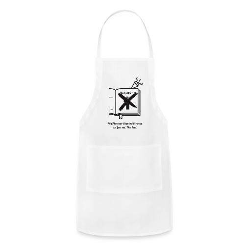 Jan 1st T-Shirt | Sarcastic New Year's - Adjustable Apron