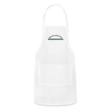 NEVER ENOUGH - Adjustable Apron - white - Front - Julia (174cm)