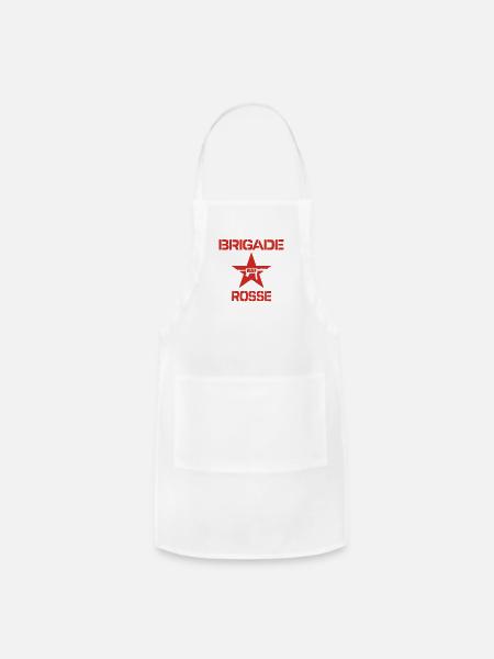 Brigade Rosse - Adjustable Apron - white
