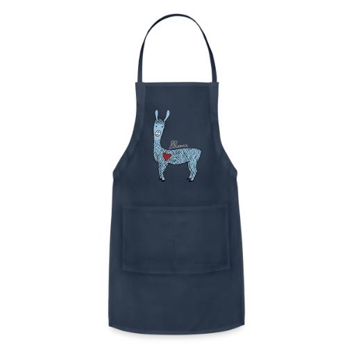 Cute llama - Adjustable Apron