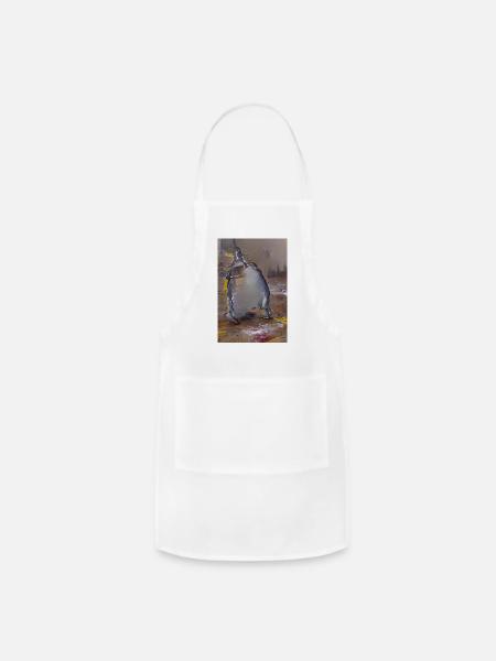 Emptiness of War - Adjustable Apron - white