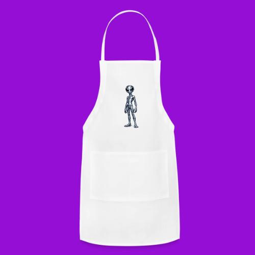 Silver Alien - Adjustable Apron