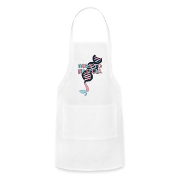 Born to be Fluid - Adjustable Apron - white - Front - Julia (174cm)
