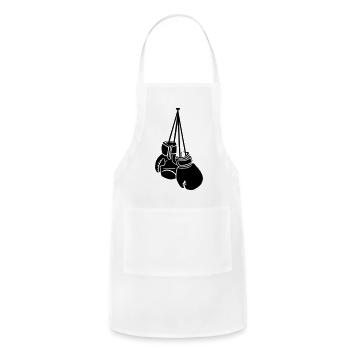 Boxing Gloves - Adjustable Apron - white - Front - Julia (174cm)