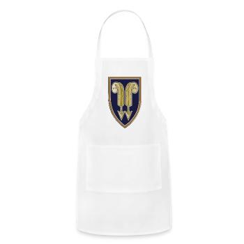22nd Support Command Combat Service Identification - Adjustable Apron - white - Front - Julia (174cm)