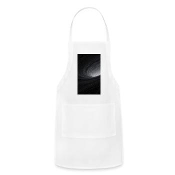 Cosmic Spiral Runner - Adjustable Apron - white - Front - Julia (174cm)